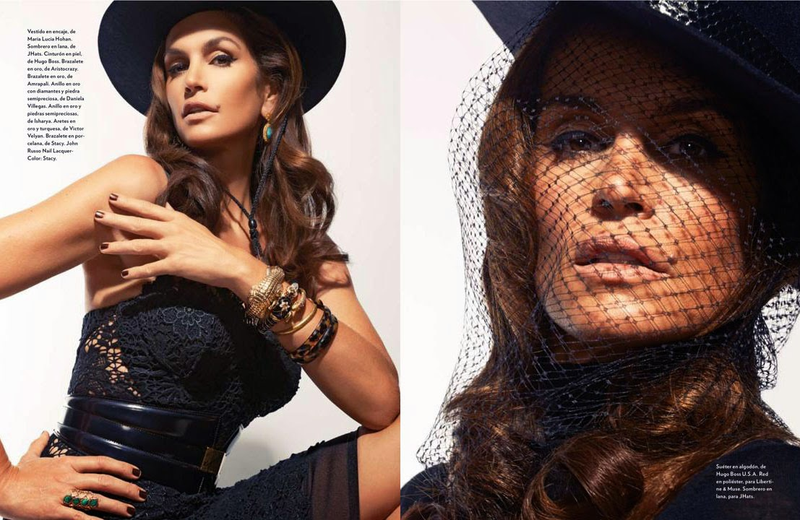 Illustration for article titled Unretouched Photo of Cindy Crawford Circulates Online